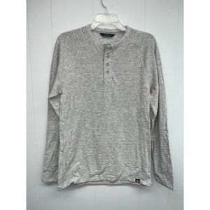 Alpine Design Men's Birch Mountain L/S Henley Griffin Heather Size Small NWT